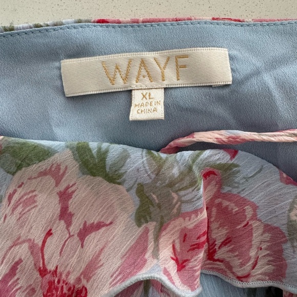 WAYF floral tiered dress - Picture 3 of 4